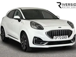 Polar white Used 2023 Ford Puma ST-Line Hatchback | £21,490 (Fair price)