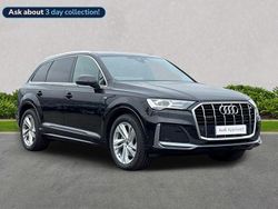 Black Used 2022 Audi Q7 S-Line SUV | £39,688 (Fair price)