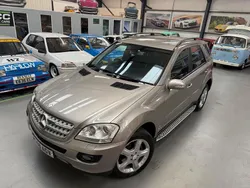 Silver Used 2008 Mercedes ML320 SUV | £3,911 (Fair price)