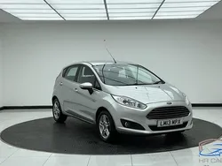 Silver Used 2013 Ford Fiesta Zetec Hatchback | £4,595 (Fair price)