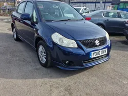 Blue Used 2010 Suzuki SX4 GLX Sedan | £1,195 (Fair price)