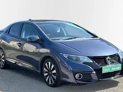 Blue Used 2017 Honda Civic SR Hatchback | £12,976 (Fair price)