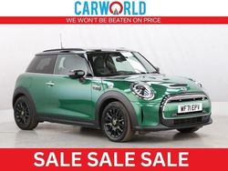 Green Used 2021 Mini Cooper SE Hatch Hatchback | £13,994 (Fair price)