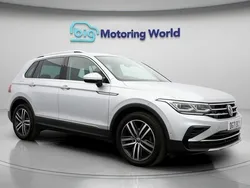 Silver Used 2021 VW Tiguan Elegance SUV | £23,700 (Fair price)