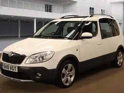 White Used 2010 Skoda Roomster Estate | £2,995 (A bit pricey)