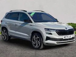 Meteor grey New 2025 Skoda Karoq SportLine SUV | £37,997