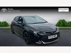 Black Used 2022 Toyota Corolla Sport Hatchback | £20,247 (A bit pricey)