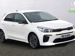White Used 2021 Kia Rio Advance Hatchback | £16,499 (Expensive)