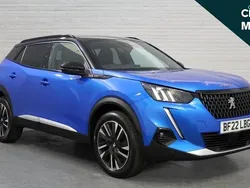 Blue Used 2022 Peugeot 2008 Premium SUV | £15,955 (Fair price)