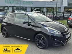 Black Used 2017 Peugeot 208 Hatchback | £5,750 (Fair price)