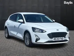 White Used 2020 Ford Focus Titanium X Hatchback | £15,565 (Fair price)