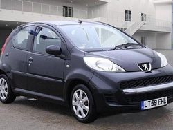 Black Used 2009 Peugeot 107 Hatchback | £3,490 (Good price)