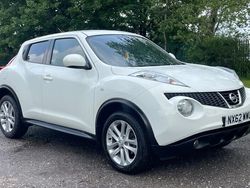 White Used 2012 Nissan Juke Acenta SUV | £3,995 (Fair price)
