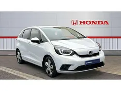 White Used 2020 Honda Jazz Hybrid Hatchback | £16,686 (Fair price)
