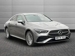 Grey Used 2024 Mercedes CLA250e AMG Line Premium Sedan | £28,990 (A bit pricey)