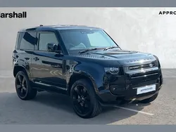 Metallic santorini black Used 2024 Land Rover Defender HSE Dynamic SUV | £58,991 (Super price)