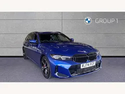 Portimao blue Used 2024 BMW 320 M Sport Estate | £36,950 (Expensive)