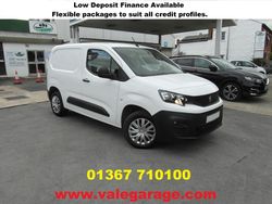 White Used 2021 Peugeot Partner Van | £8,000 (Fair price)