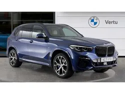 Blue Used 2022 BMW X5 M Sport SUV | £44,666 (Super price)