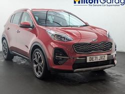 Red Used 2021 Kia Sportage GT-Line SUV | £17,500 (Super price)