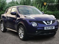 Blue Used 2017 Nissan Juke N-Connecta SUV | £7,499 (Fair price)
