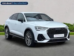White Used 2024 Audi Q3 Black Edition SUV | £34,533 (Fair price)