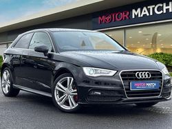 Black Used 2016 Audi A3 S-Line Hatchback | £11,500 (Fair price)
