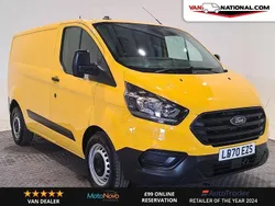 Yellow Used 2020 Ford Transit Custom | £12,290 (Good price)