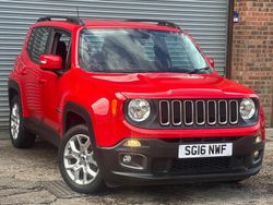 Red Used 2016 Jeep Renegade Longitude SUV | £6,990 (Fair price)