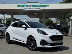 White Used 2022 Ford Puma ST-Line SUV | £21,300 (A bit pricey)