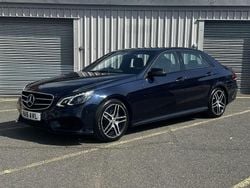 Blue Used 2016 Mercedes E220 AMG Sedan | £13,100 (Fair price)