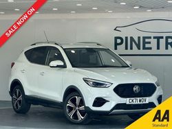 White Used 2021 MG ZS Excite Sedan | £11,499 (Fair price)