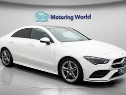 White Used 2020 Mercedes CLA180 AMG line Sedan | £23,400 (Fair price)