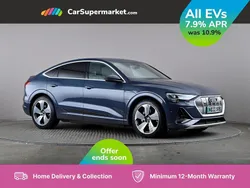 Blue Used 2022 Audi e-tron S-Line SUV | £24,976 (Fair price)