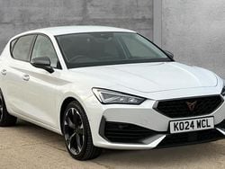 Glacial white Used 2024 Cupra Leon Hatchback | £19,890 (Fair price)