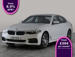 White Used 2019 BMW 530e M Sport Sedan | £20,447 (Good price)
