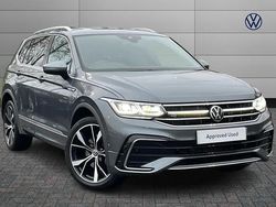 Grey Used 2022 VW Tiguan Allspace R-line SUV | £26,489 (Good price)