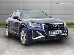Blue Used 2022 Audi Q2 S-Line SUV | £26,590 (A bit pricey)