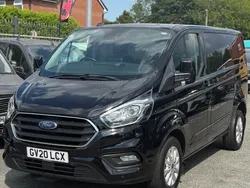 Black Used 2020 Ford Transit Custom Limited Van | £15,495 (Good price)