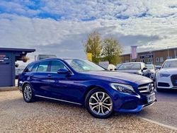 Blue Used 2015 Mercedes C220 Premium Estate | £7,995 (A bit pricey)