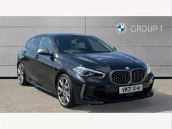 Black Used 2021 BMW M135 Comfort Edition Hatchback | £26,995 (Fair price)