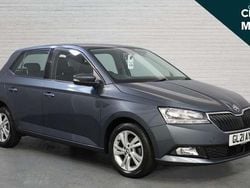 Quartz grey metallic Used 2021 Skoda Fabia SE Hatchback | £10,256 (Good price)