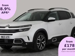 White Used 2021 Citroën C5 Aircross Shine SUV | £13,453 (Good price)