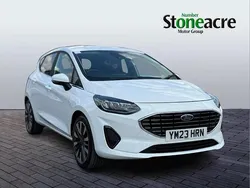 White Used 2023 Ford Fiesta Titanium X Hatchback | £15,295 (Fair price)