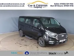 Black Used 2021 Ford Tourneo Custom Titanium X | £21,780 (Fair price)
