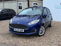 Blue Used 2016 Ford Fiesta Titanium X Hatchback | £7,250 (Fair price)