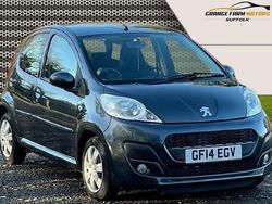 Grey Used 2014 Peugeot 107 Active Hatchback | £3,195 (Fair price)
