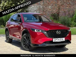 Red New 2025 Mazda CX-5 Homura-Line SUV | £28,490 (Super price)