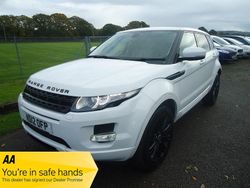 White Used 2012 Land Rover Range Rover evoque Pure SUV | £7,495 (Fair price)