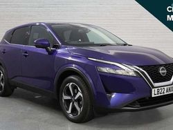 Blue Used 2022 Nissan Qashqai N-Connecta SUV | £20,099 (Fair price)